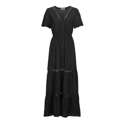 Moony Mood KIMY women's Long Dress in Black