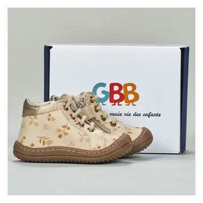 GBB - girls's Children's Shoes (High-top Trainers) in Beige