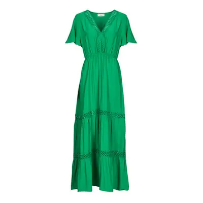 Moony Mood KIMY women's Long Dress in Green