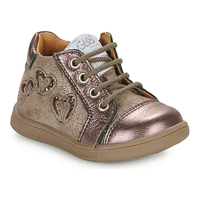 GBB SOFIA girls's Children's Shoes (High-top Trainers) in Brown