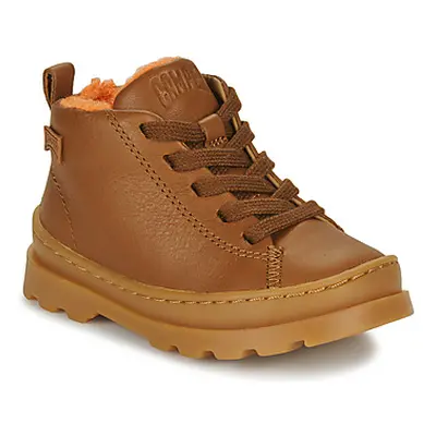 Camper BRUTUS boys's Children's Shoes (High-top Trainers) in Brown