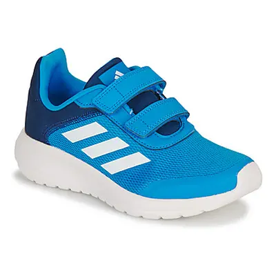 Adidas Tensaur Run 2.0 CF K girls's Children's Shoes (Trainers) in Blue