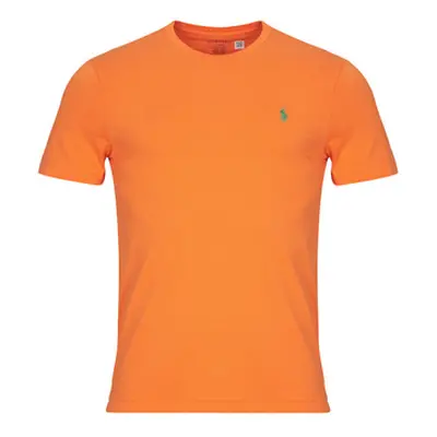 Polo Ralph Lauren T-SHIRT AJUSTE EN COTON men's T shirt in Orange