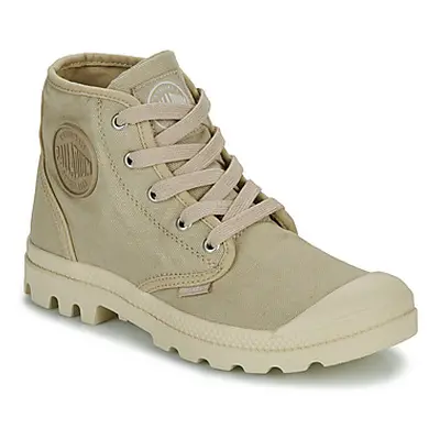 Palladium PAMPA HI women's Shoes (High-top Trainers) in Beige