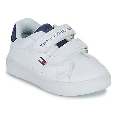 Tommy Hilfiger LOGAN boys's Children's Shoes (Trainers) in White