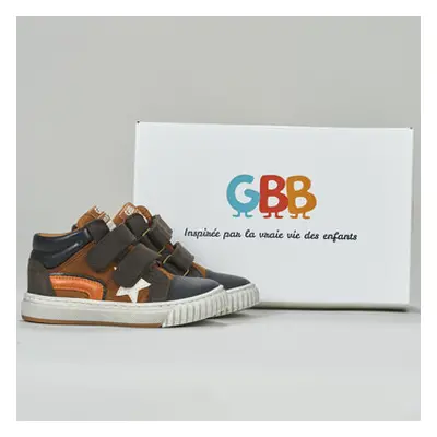 GBB - boys's Children's Shoes (High-top Trainers) in Brown