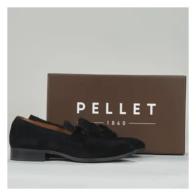 Pellet EMRICO men's Loafers / Casual Shoes in Black