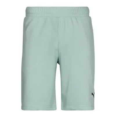 Puma ESS 2 COLOR LOGO SHORT men's Shorts in Green