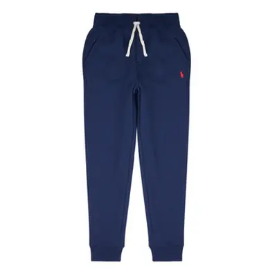 Polo Ralph Lauren JOGGER-BOTTOMS-PANT girls's Children's Sportswear in Marine