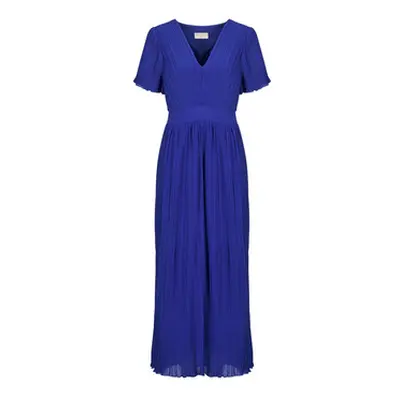 Moony Mood LEA women's Long Dress in Blue