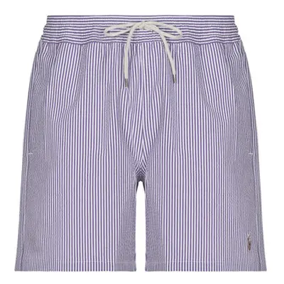 Polo Ralph Lauren MAILLOT DE BAIN A RAYURES EN SEERSUCKER men's in Purple