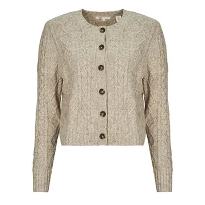 Levis PRIMROSE CABLE CARDIGAN women's in Beige