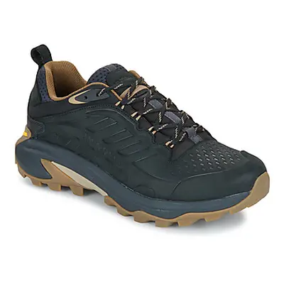 Merrell MOAB SPEED 2 LEATHER WATERPROOF men's Shoes (Trainers) in Black