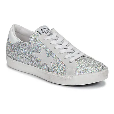 Meline GARAMINE women's Shoes (Trainers) in Silver