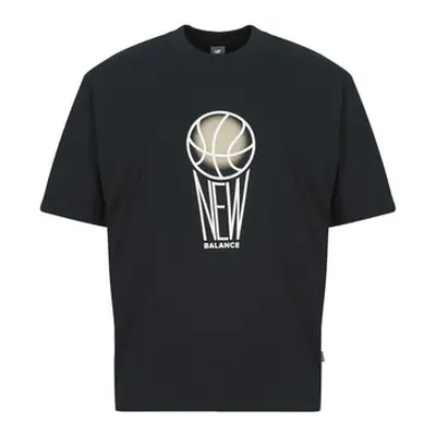 New Balance GRAPHIC JERSEY TEE men's T shirt in Black