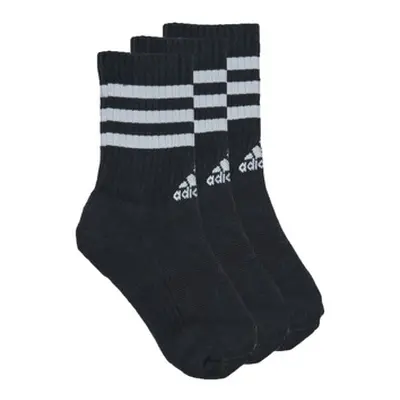 Adidas 3S C SPW CRW 3P men's Sports socks in Black