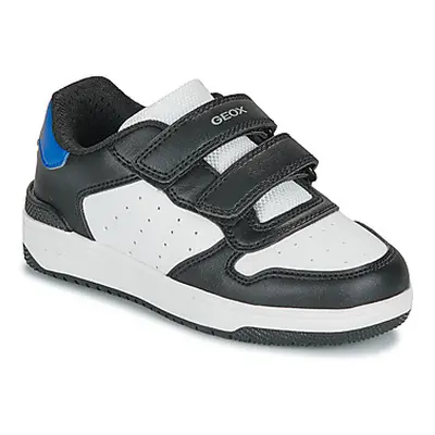 Geox J WASHIBA BOY boys's Children's Shoes (Trainers) in Black