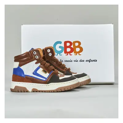 GBB - boys's Children's Shoes (High-top Trainers) in Brown