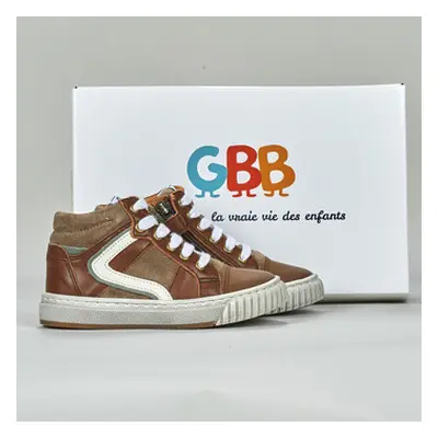 GBB - boys's Children's Shoes (High-top Trainers) in Brown