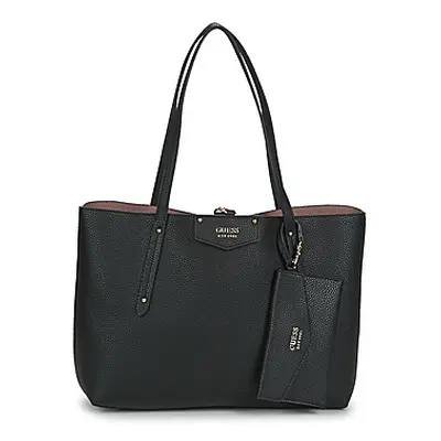 Guess ECO BRENTON TOTE women's Shopper bag in Black