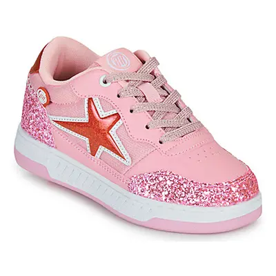 Breezy Rollers STAR girls's Children's Roller shoes in Pink