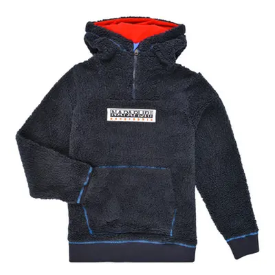 Napapijri TEIDE 1 boys's Children's fleece jacket in Blue