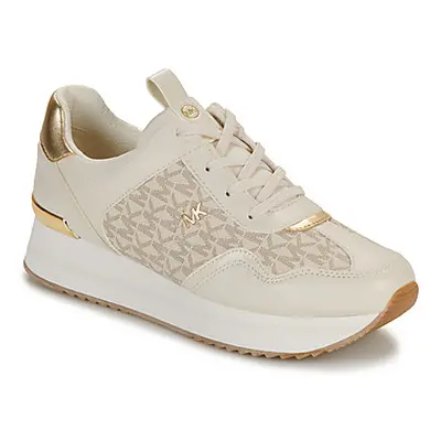 MICHAEL Michael Kors RAINA TRAINER women's Shoes (Trainers) in Beige