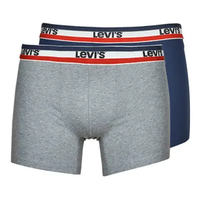 Levis MEN SPRTSWR PACK X2 men's Boxer shorts in Multicolour