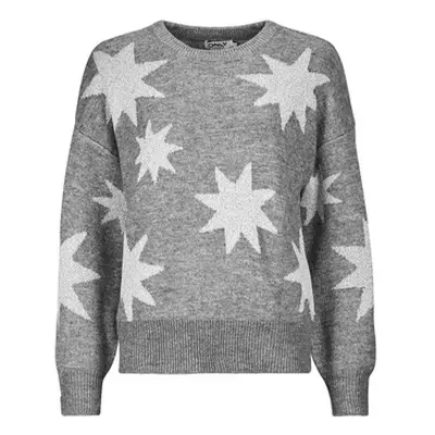 Only ONLROSIE women's Sweater in Grey