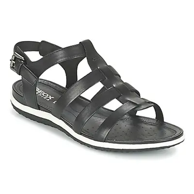 Geox D SAND.VEGA A women's Sandals in Black