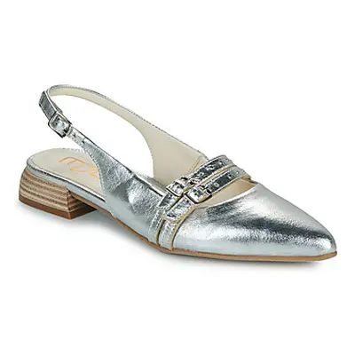 Mjus PORTOFINO SLING women's Shoes (Pumps / Ballerinas) in Silver