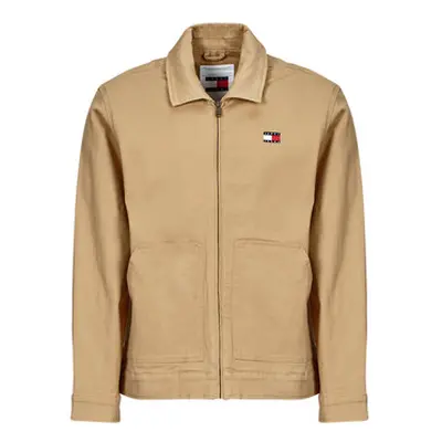 Tommy Jeans TJM REG COTTON JACKET men's Jacket in Beige