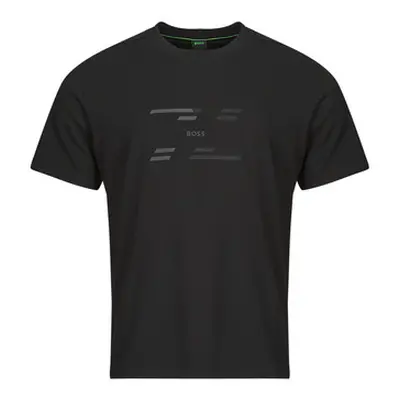 BOSS Tee Tape HJ men's T shirt in Black