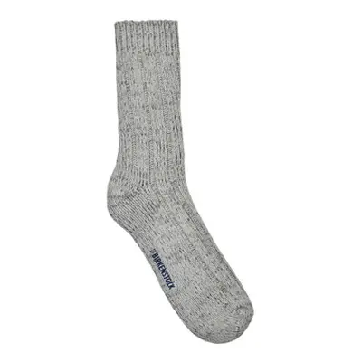 Birkenstock Cotton Twist M Light Gray men's High socks in Grey