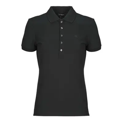 Lauren Ralph Lauren KIEWICK-KNIT women's Polo shirt in Black