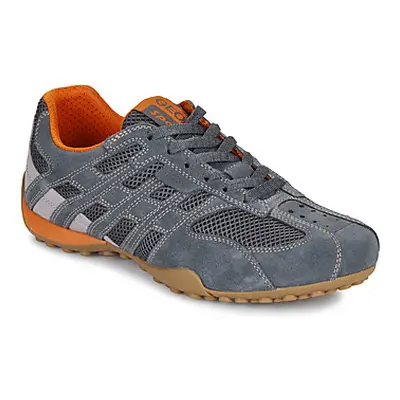 Geox U SNAKE ORIGINAL men's Shoes (Trainers) in Grey