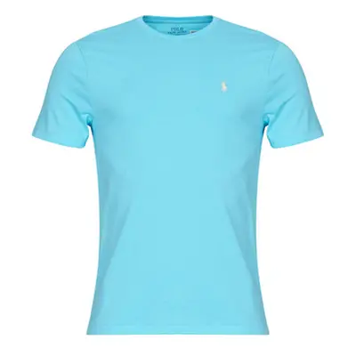 Polo Ralph Lauren T-SHIRT AJUSTE EN COTON men's T shirt in Blue