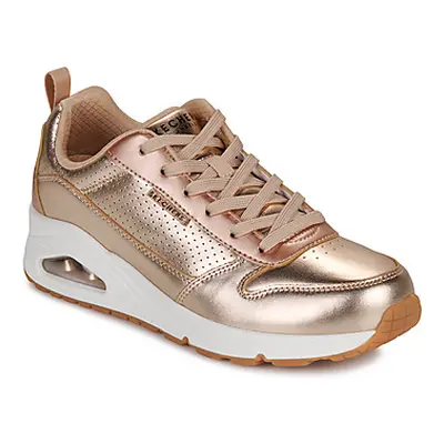 Skechers UNO - METALLIXS women's Shoes (Trainers) in Gold