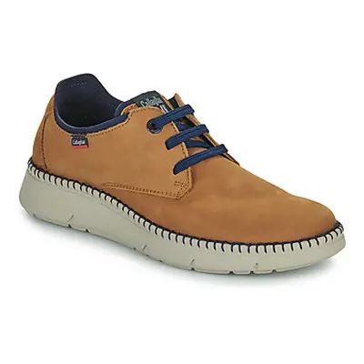 CallagHan Used Cuero Persa Marino men's Shoes (Trainers) in Brown