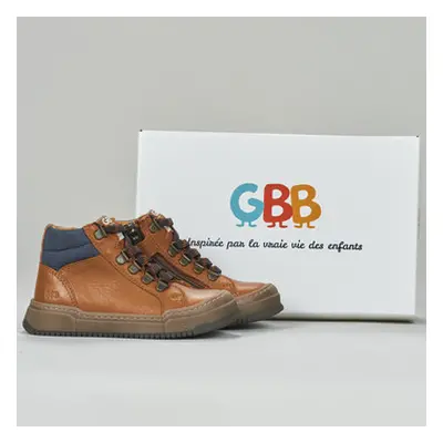 GBB - boys's Children's Shoes (High-top Trainers) in Brown