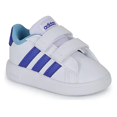 Adidas GRAND COURT 2.0 CF girls's Children's Shoes (Trainers) in White