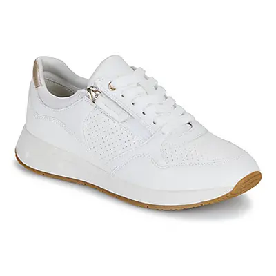 Geox D BULMYA women's Shoes (Trainers) in White