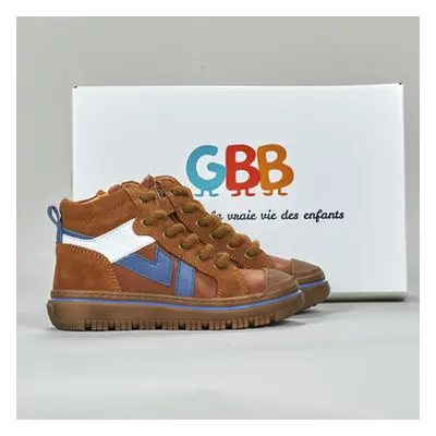 GBB - boys's Children's Shoes (High-top Trainers) in Brown