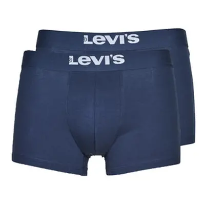 Levis MEN SOLID TRUNK PACK X2 men's Boxer shorts in Marine