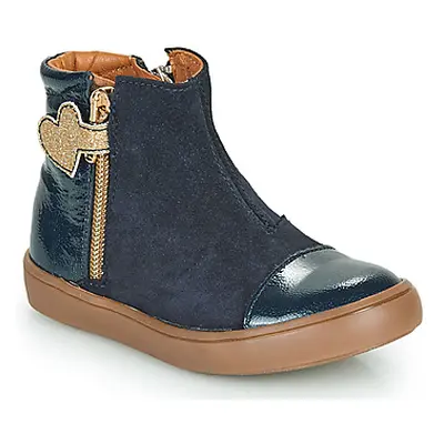 GBB OKITA girls's Children's Mid Boots in Blue