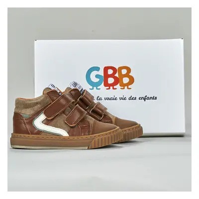 GBB - boys's Children's Shoes (High-top Trainers) in Brown