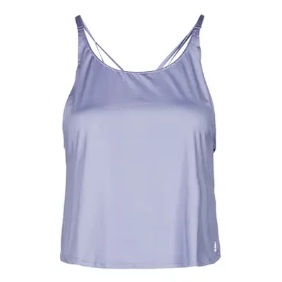 Adidas YOGA CROP women's Vest top in Purple