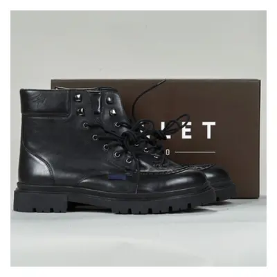 Pellet HENRY men's Mid Boots in Black