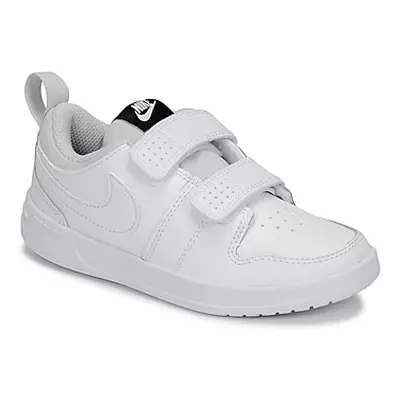 Nike PICO 5 PRE-SCHOOL girls's Children's Shoes (Trainers) in White