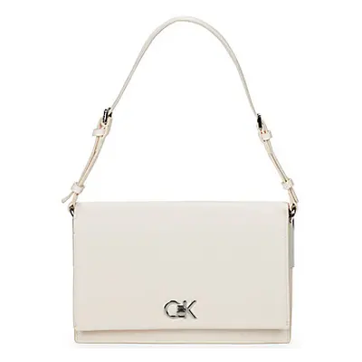 Calvin Klein Jeans CK ELONGATED SHOULDERBAG women's Shoulder Bag in White